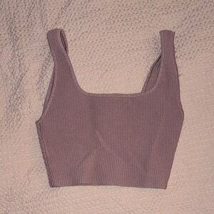 Babaton Sculpt Knit Crop Top